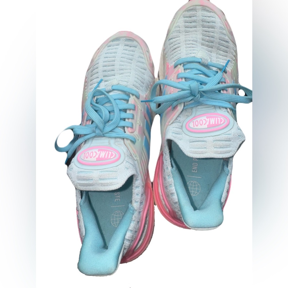 Adidas UltraBoost DNA Climacool 'Almost Blue Beam Pink' Shoes - Picture 5 of 14